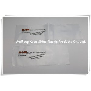 Clear Zip Lock Plastic Bag with Hanger for Packing Electric Accessories