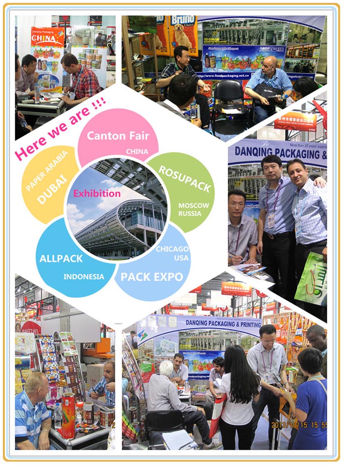 Stand up Pouch for Rice Packaging Bag with Zip Lock