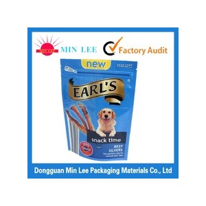 Colorful Printing Pets Dogs Food Packaging Aluminum Foil Zipper Bag