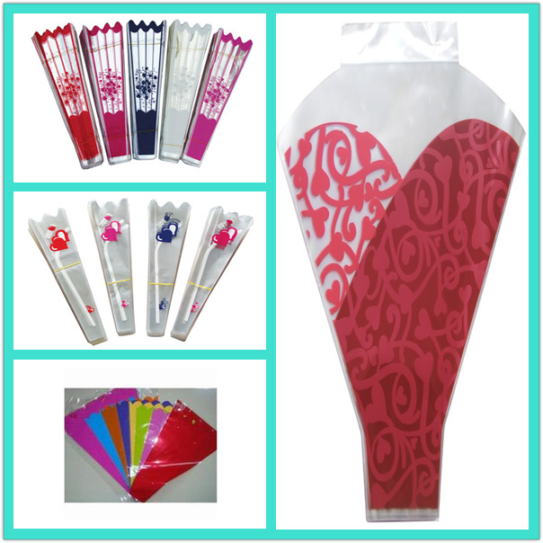 OPP Plastic Packaging Flower Sleeve Bag (MD-PP-1)