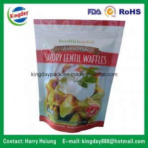 Standup Ziplock Food Packaging Bag