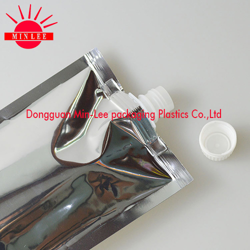 Customized Stand up Gusset Spout Food Pouch/ Aluminum Spout Pouch Sample