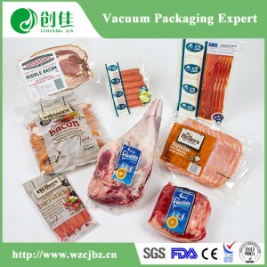 Plastic Food Packaging PA PE High Barrier Vacuum Bag