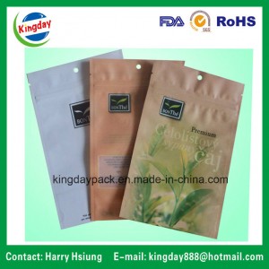 Different Material Tea Bag with Standup/Ziplock/Side Gusset