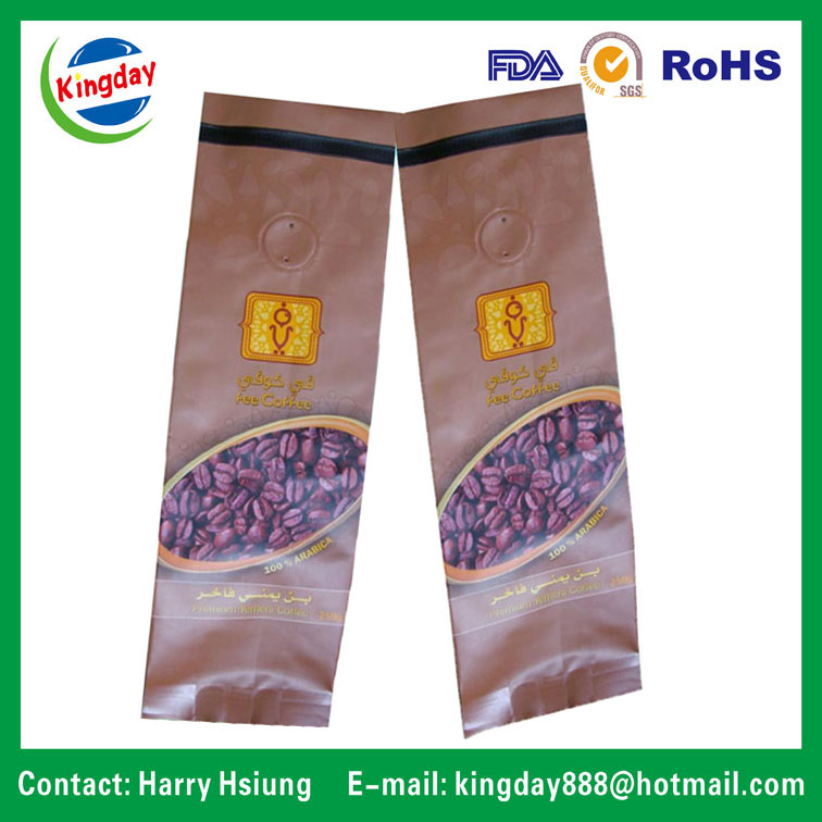 Coffee Bag with Valve & Tin-Tae