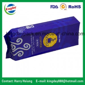 Coffee Bag with Valve &amp;amp; Tin-Tae for Side Gussets