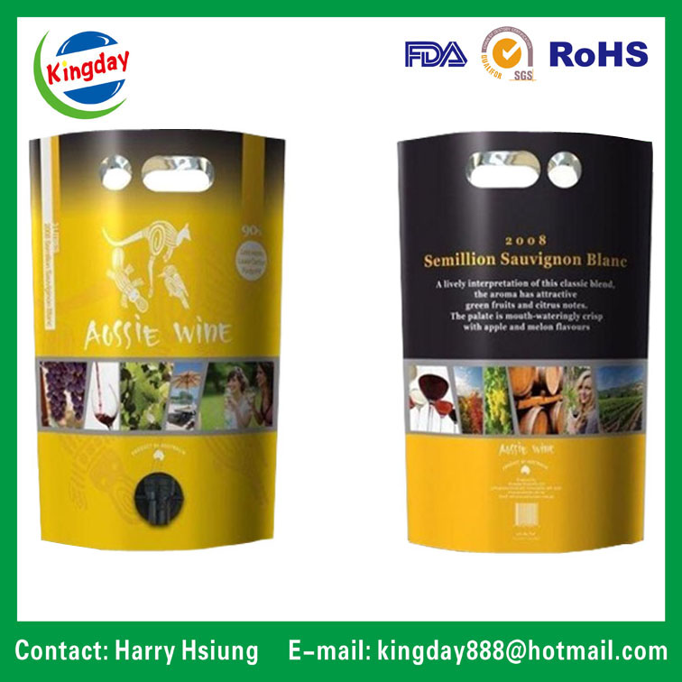 Bag with Spout in Box for Wine /Water/Oil Liquid