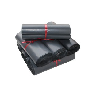 LDPE/HDPE Custom Logo&amp;prime;s Gray Packaging Bags