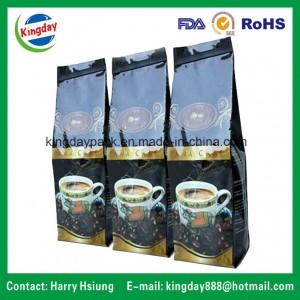 Flat Bottom Coffee Bag with Valve &amp;amp; Tin-Tae