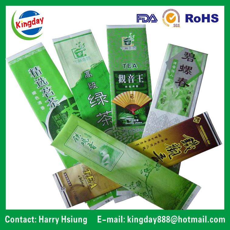 Tea Bag with Side Gussets or 4 Sides Sealing