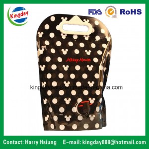 Wine Bag in Box with Spout &amp;amp; Plastic Handle