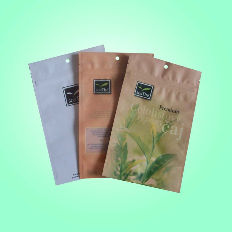 Aluminum Foil Tea Bag Tea Bag with Ziplock