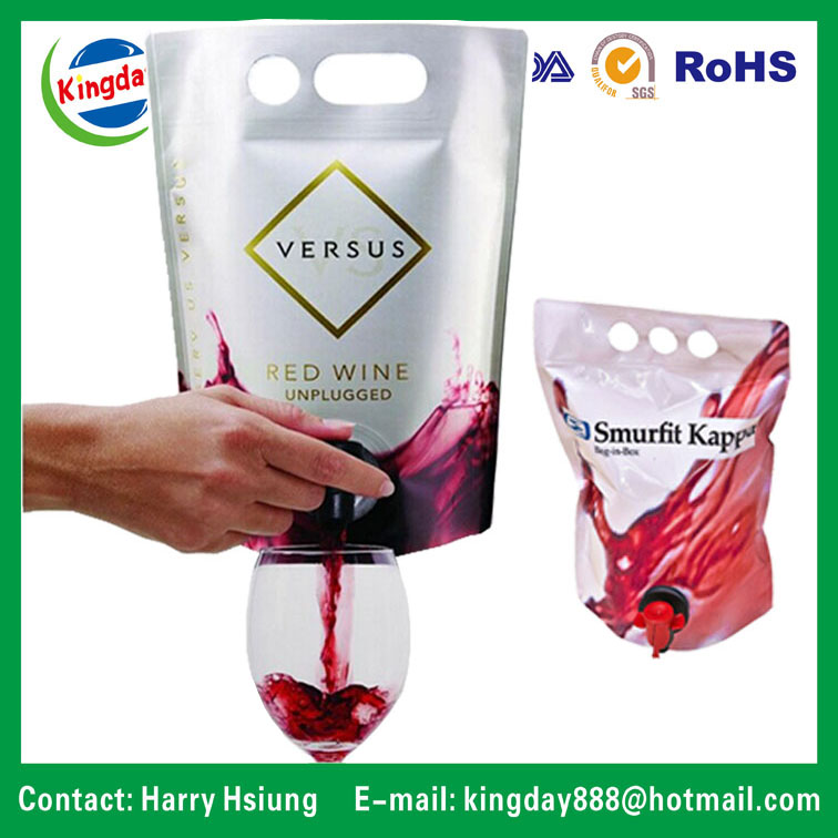 Bag with Spout in Box for Liquid