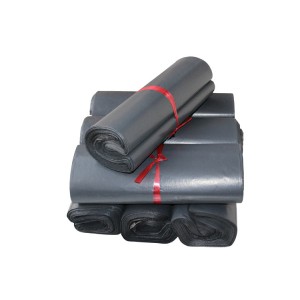 Various Shape Grey Carrier Promotional Shipping Bags for Clothes