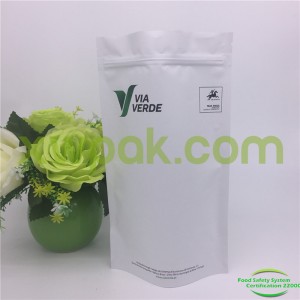 Laminate Material Custom Order Plastic Doypack Packaging Bag