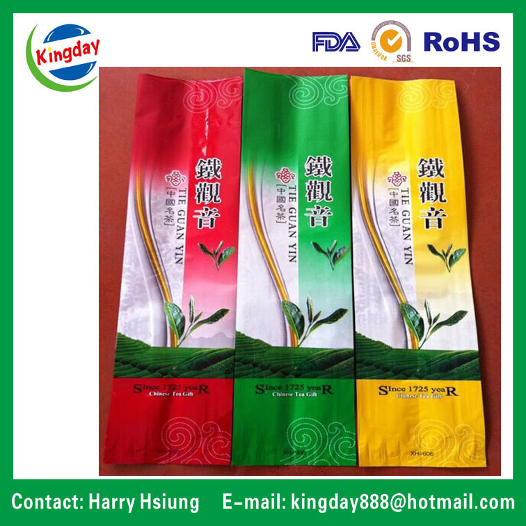 Tea Bag with Side Gussets or 4 Sides Sealing