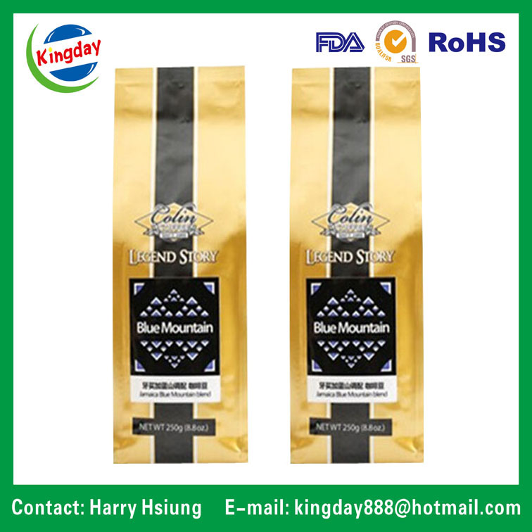 Kraft Paper & Flat Bottom Coffee Bag