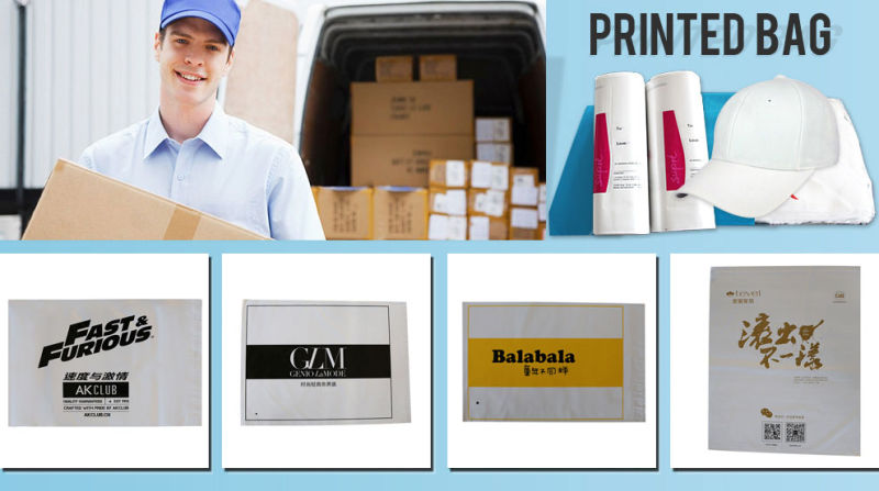 Poly Foil Printed Clothing Carrier Bag for Garment Packing