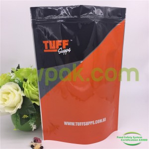 Stand-up Plastic Bag 2lb for Protein Powder