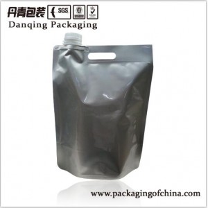 Heat Seal Without Printing Plastic Food Packaging Bag