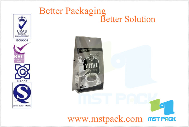 Food Packaging Paper Bags with Window Box Bag for Snack Food