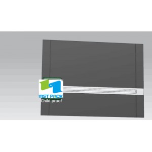 Child Resistance Bag with Zipper Child Proof Bag