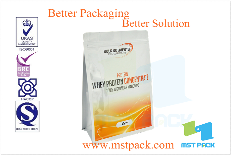 Food Packaging Paper Bags with Window Box Bag for Snack Food