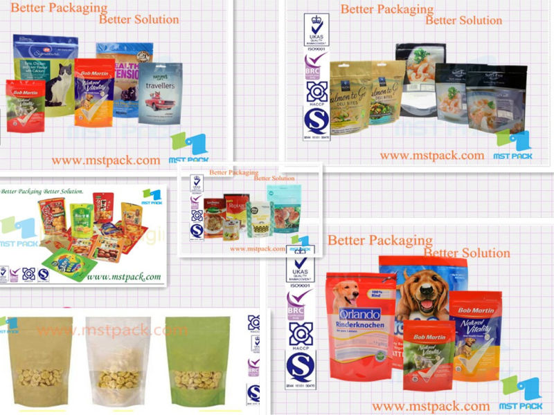 Matt Effection Nuts Packaging Bag/ Flat Bottom Pouch/ Box Bag