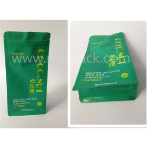 Matt Effection Nuts Packaging Bag/ Flat Bottom Pouch/ Box Bag
