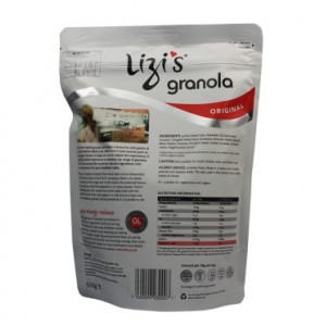 Aluminum Foil Stand up Pouch with Zipper Top Seal for Granola