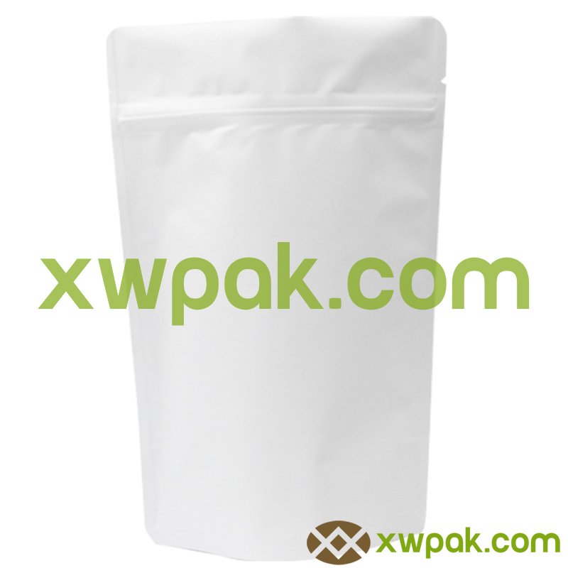 150X230+45cm Stock Matt White Finished Bags with Zipper in Size