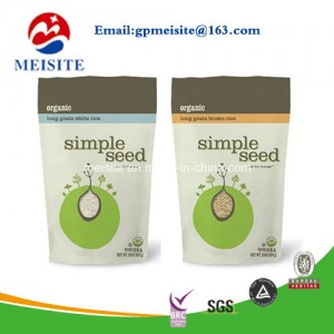 Environmentally Sealed Against Light Sterile Food Packaging Bags