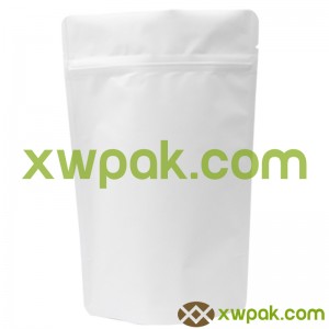 150X230+45cm Stock Matt White Finished Bags with Zipper in Size