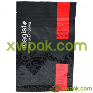Printed Coffee Bag with Zipper and Valve