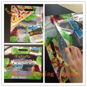 Slider Zipper Fruit or Vegetable Packaging Bag