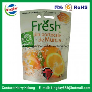 BPA Free Wine Packaging Bag in Box /Wine Bag with Spout in Box