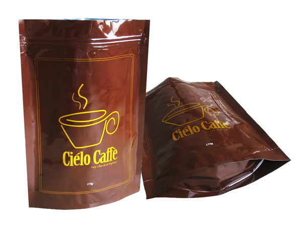 Customzied Laminated Stand-up Zipper Plastic Bag for Coffee/Tea/Snack/ Stand up Pouch