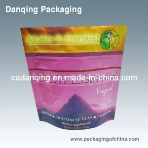 Flexible Printing Packaging Stand up Zipper Pouch (DQ169)