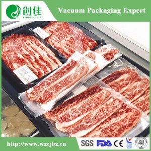PA PE Coex Vacuum Clear Plastic Food Packing Bag
