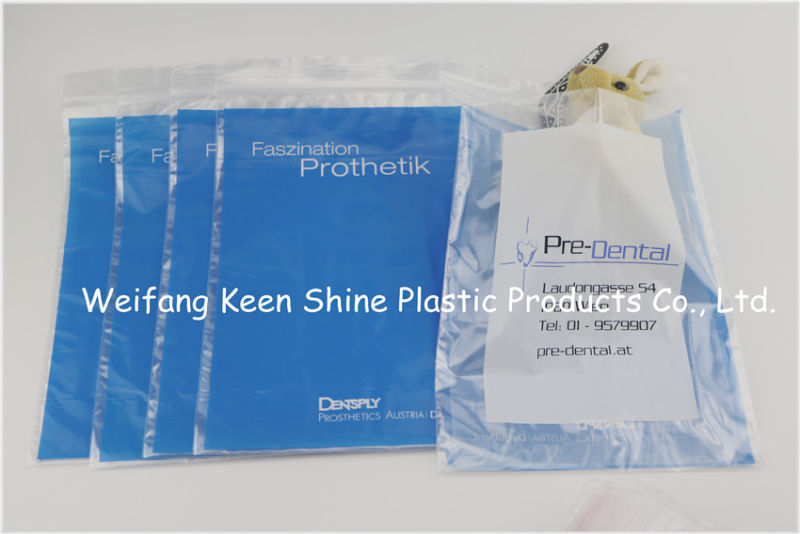 Resealable Zip Lock Bag Clear Plastic Zipper Bag