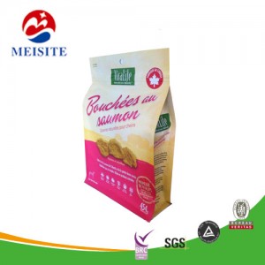 Flat Bottom 3 Layers Laminated Nuts Packaging Bag