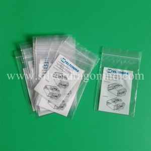 Custom Printed PE Ziplock Bags for Spare Parts Packing