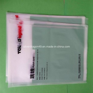 Logo Printed Plastic Flat Bag for Electronic Products Packing