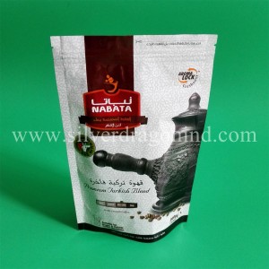300 Grams Stand-up Coffee Bags with Zipper and Valve