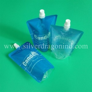 Printed Stand up Spout Pouch for 325ml Water