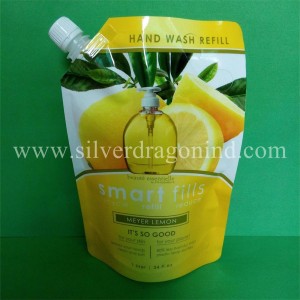 Self-Reliance Bag with Spout for Milk Packing