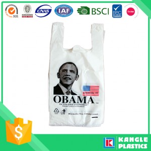 T-Shirt Packaging Plastic Bag with Custom Printed