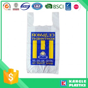 PE T-Shirt Plastic Bag with You Own Logo