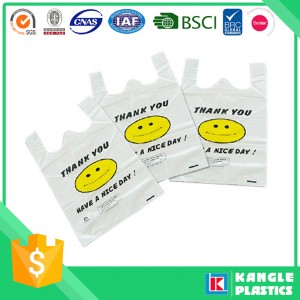 OEM Happy Face Plastic Bag for Grocery