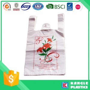 Biodegradable PE Vest Bag with Epi Additive